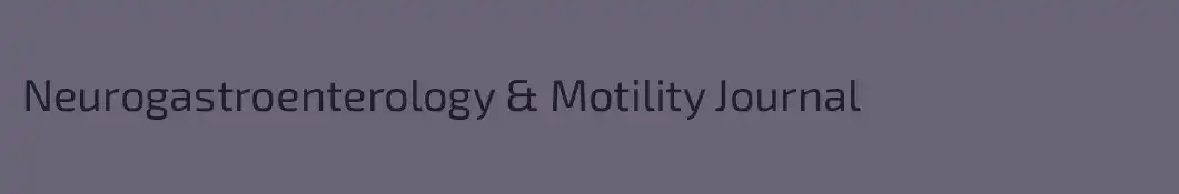 Neurogastroenterology & Motility Journal